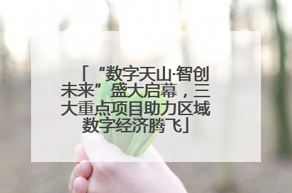 “数字天山·智创未来”盛大启幕，三大重点项目助力区域数字经济腾飞